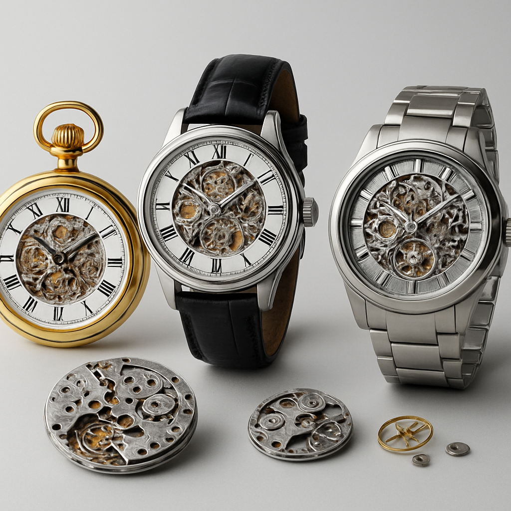 Watches, Clocks & Spare Parts
